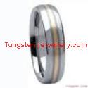 Gold Tungsten Rings